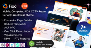 Fixo – WordPress-Vorlage für Mobiltelefon-, Computerreparatur- und Elektronikdienste
