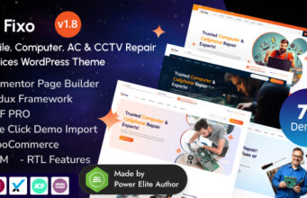 Fixo – WordPress-Vorlage für Mobiltelefon-, Computerreparatur- und Elektronikdienste