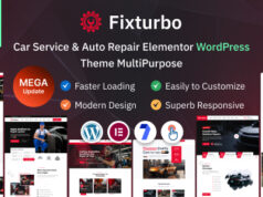 Fixturbo – Autoservice und Autoreparatur Elementor WordPress Layout Mehrzweck