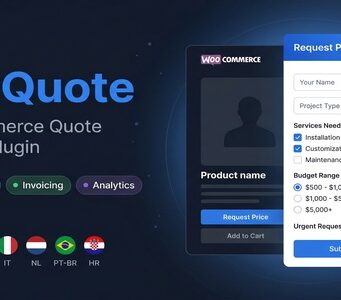 FlexQuote – WooCommerce Fordern Sie ein Angebot mit benutzerdefinierten Formularen und Rechnungsstellung an