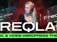 Freqlab – Musik- und Video-WordPress-Template