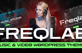 Freqlab – Musik- und Video-WordPress-Template