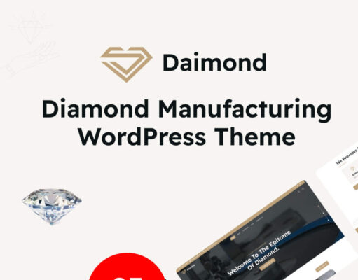 Gemzie – WordPress-Layout für die Diamantherstellung