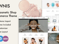Glownis – WordPress-WooCommerce-Layout für den Schönheits- und Kosmetikshop