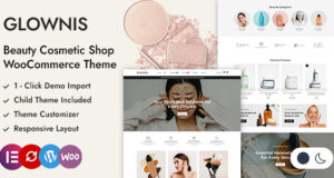 Glownis – WordPress-WooCommerce-Layout für den Schönheits- und Kosmetikshop