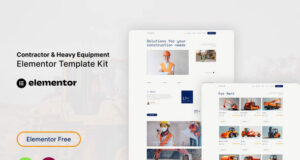 Goso – Elementor-Vorlagen-Kit für Bauunternehmer und Schwermaschinen