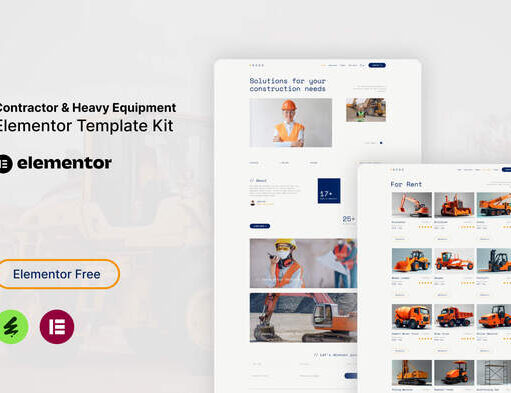 Goso – Elementor-Vorlagen-Kit für Bauunternehmer und Schwermaschinen