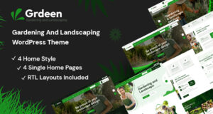 Grdeen – WordPress-Template für Garten- und Landschaftsbau