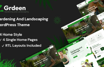 Grdeen – WordPress-Template für Garten- und Landschaftsbau