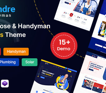 Hendre – WordPress-Layout für Reparatur-, Sanitär- und Heimwerkerdienste