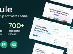 Joule – AI Startup Software Elementor WordPress Vorlage