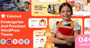 Kidscholl – WordPress-Vorlage für Kindergarten und Vorschule