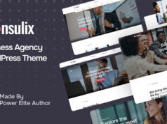Konsulix – WordPress-Vorlage für Wirtschaftsagenturen