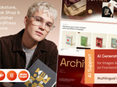 Literatur – WordPress-Layout für Buchhandlung, Verlag und Buchhandlung