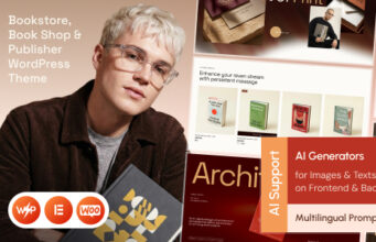 Literatur – WordPress-Layout für Buchhandlung, Verlag und Buchhandlung