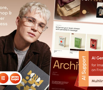 Literatur – WordPress-Layout für Buchhandlung, Verlag und Buchhandlung