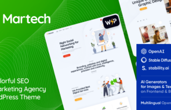 MarTech – WordPress-Template für Marketingagenturen