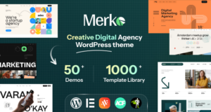 Marko | GSAP Creative Agency WordPress-Vorlage