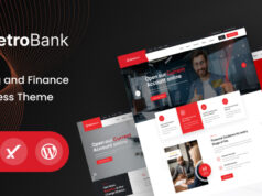 Metrobank – WordPress-Vorlage für Banken und Finanzen