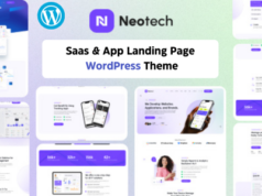 Niotech – Saas & App Landing WordPress Vorlage
