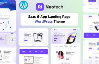 Niotech – Saas & App Landing WordPress Vorlage