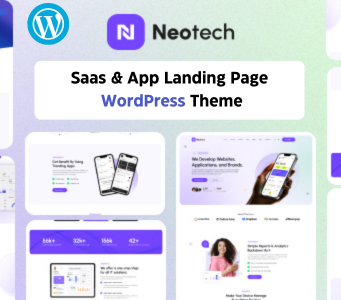 Niotech – Saas & App Landing WordPress Vorlage