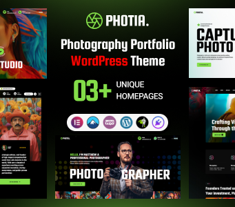 Photia – Fotografie-Portfolio-WordPress-Layout