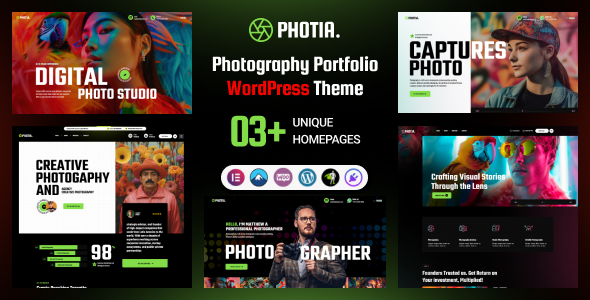 Photia – Fotografie-Portfolio-WordPress-Layout