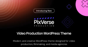 PixVerse – WordPress-Layout für Videoproduktion