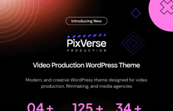 PixVerse – WordPress-Layout für Videoproduktion