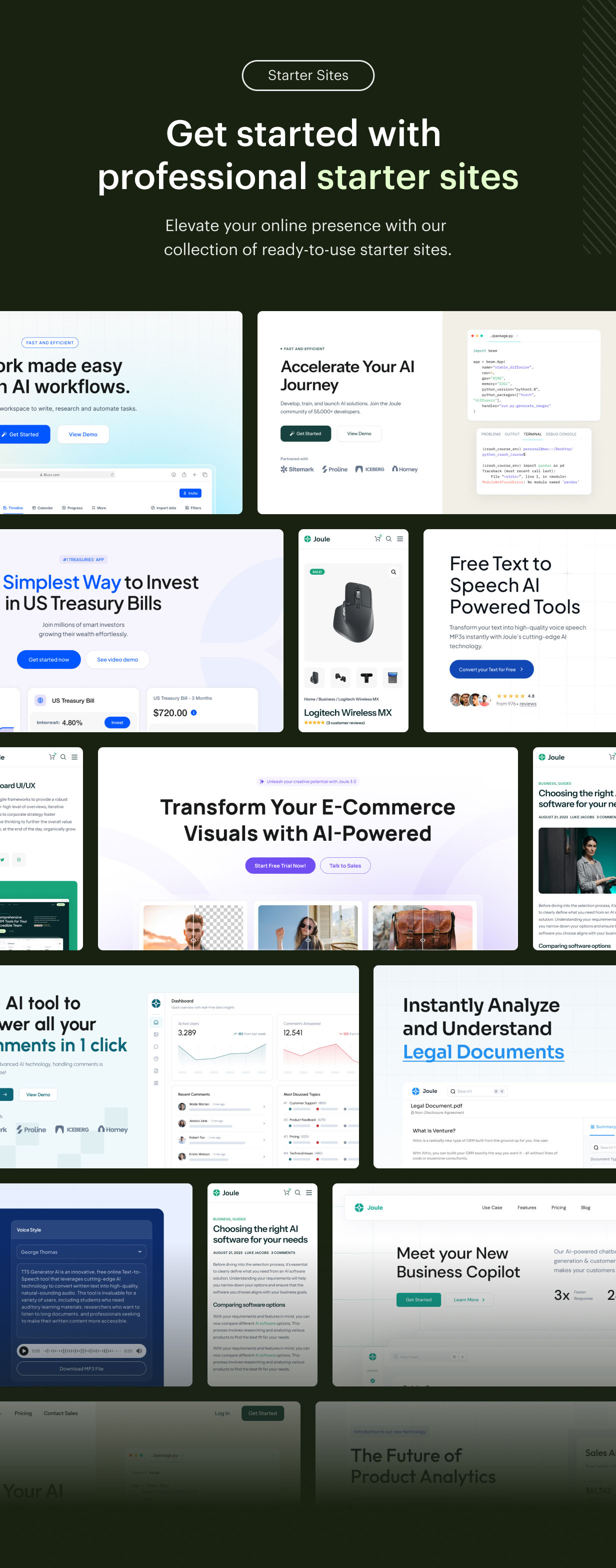 Joule - AI Startup Software Elementor WordPress Theme - 2