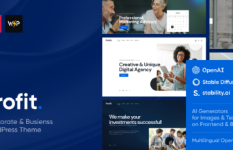 Profit – Business-WordPress-Layout