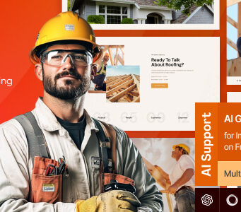 R&F – Dach- und Bodenschreiner-WordPress-Layout