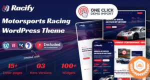 Racify – Motorsport-Renn-WordPress-Vorlage