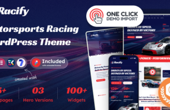 Racify – Motorsport-Renn-WordPress-Vorlage