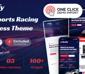 Racify – Motorsport-Renn-WordPress-Vorlage