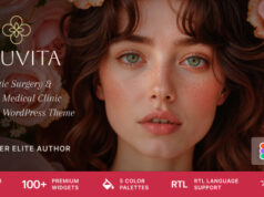 Rejuvita – WordPress-Template für Kliniken für plastische Chirurgie und Schönheitsmedizin