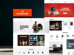 Sikra – WordPress-Vorlage für den Nahrungsergänzungsmittel- und Ernährungsshop