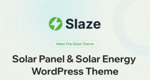 Slaze – Thema „Solarpanel und Solarenergie“.