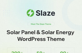 Slaze – Thema „Solarpanel und Solarenergie“.