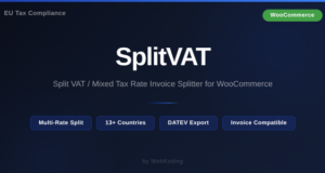 SplitVAT – WooCommerce Split-Mehrwertsteuer-/Mischsteuersatz-Rechnungssplitter