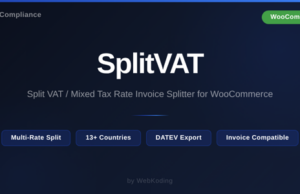 SplitVAT – WooCommerce Split-Mehrwertsteuer-/Mischsteuersatz-Rechnungssplitter
