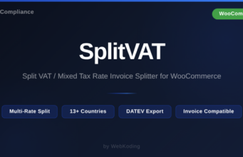 SplitVAT – WooCommerce Split-Mehrwertsteuer-/Mischsteuersatz-Rechnungssplitter