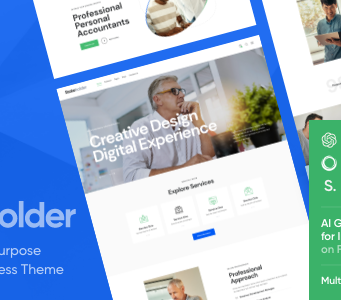 Stakeholder – Unternehmens- und Venture-WordPress-Template