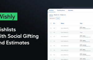 Wishly – WooCommerce-Wunschliste, Geschenke und Kostenvoranschläge