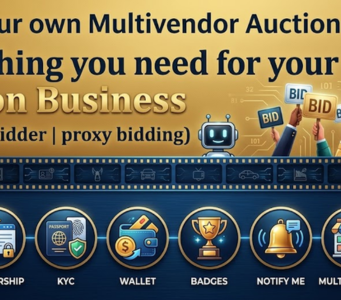 WooCommerce-Auktionsmarktplatz – Multivendor-Auktion | Geldbörse | Mitgliedschaft | KYC | Proxy-Gebote