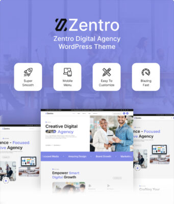 Zentro – Digitale Agentur WordPress