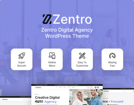 Zentro – Digitale Agentur WordPress