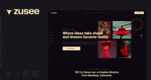 Zusee – Persönliches Portfolio-WordPress-Layout