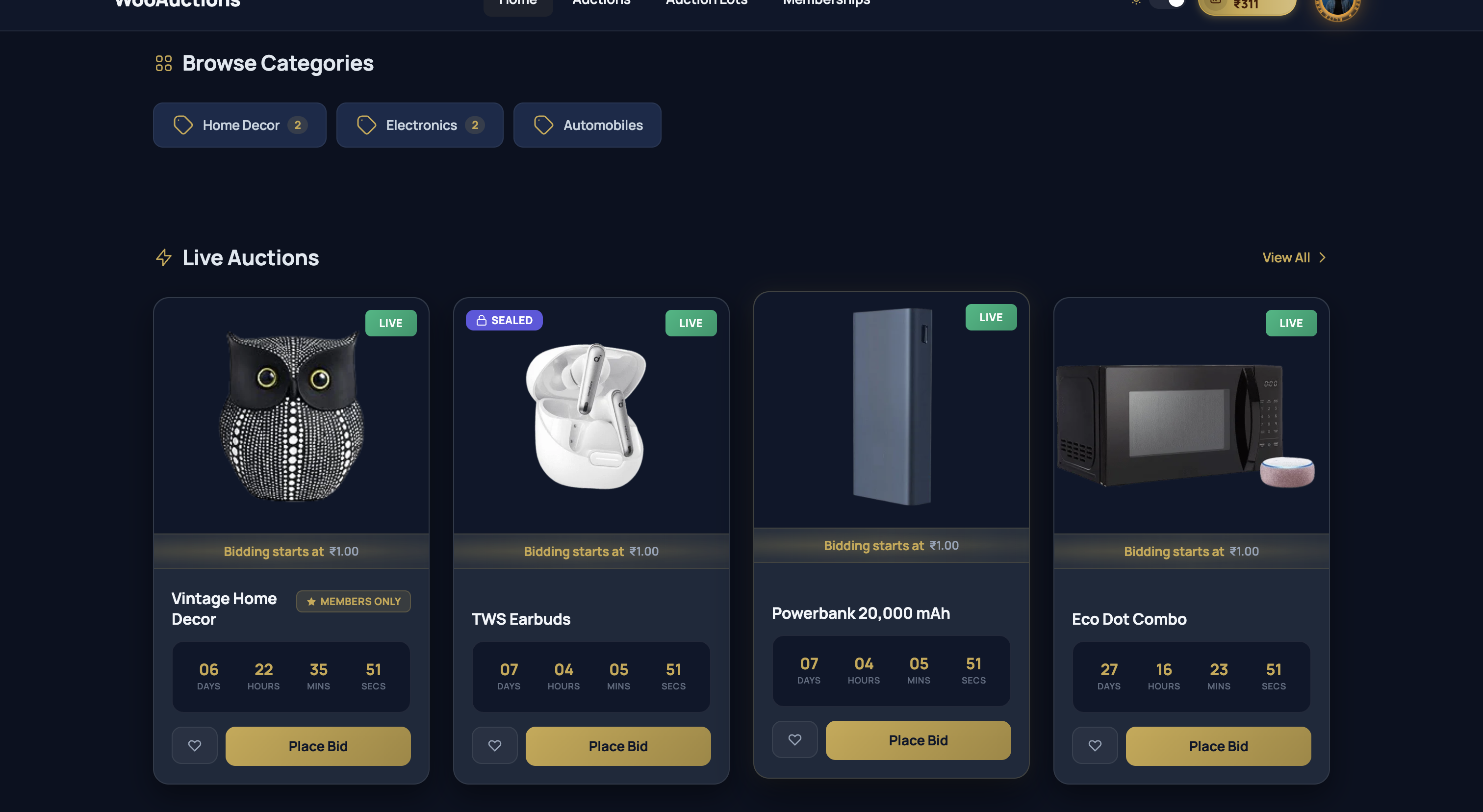 WooCommerce-Auktionsmarktplatz – Multivendor-Auktion | Geldbörse | Mitgliedschaft | KYC | Jetzt kaufen - 8